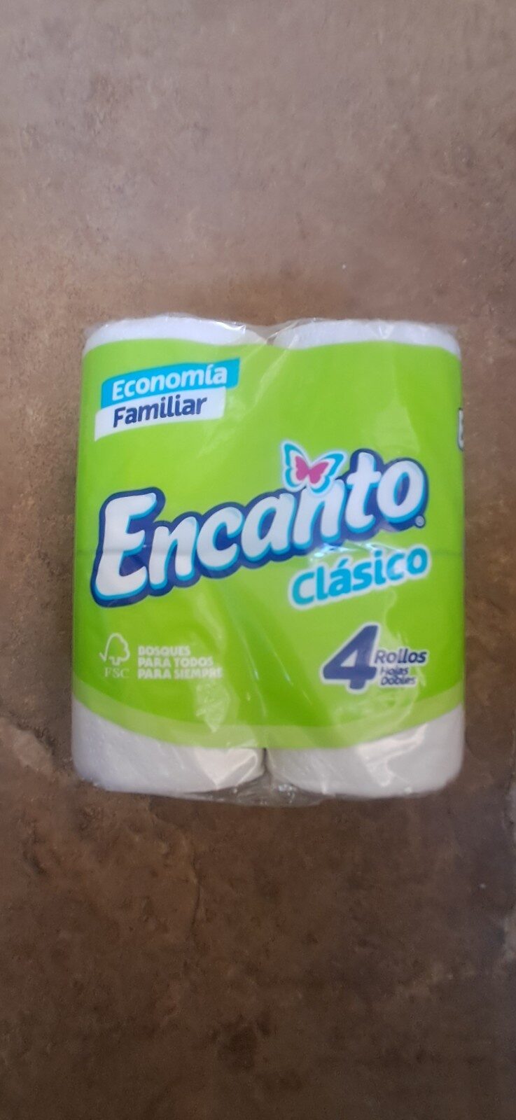 PAPEL HIGIÉNICO ENCANTO CLÁSICO PAQ/4R