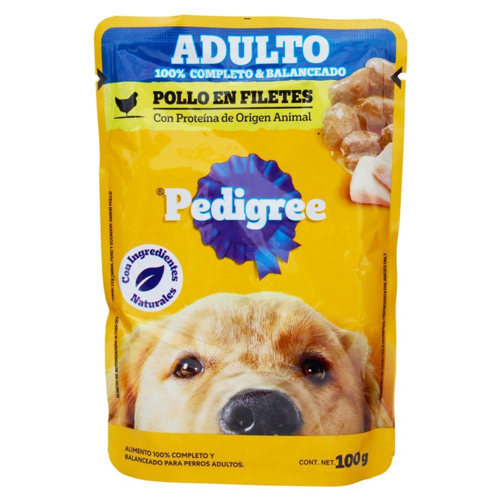 PEDIGREE ADULTO POLLO EN FILETE 100g