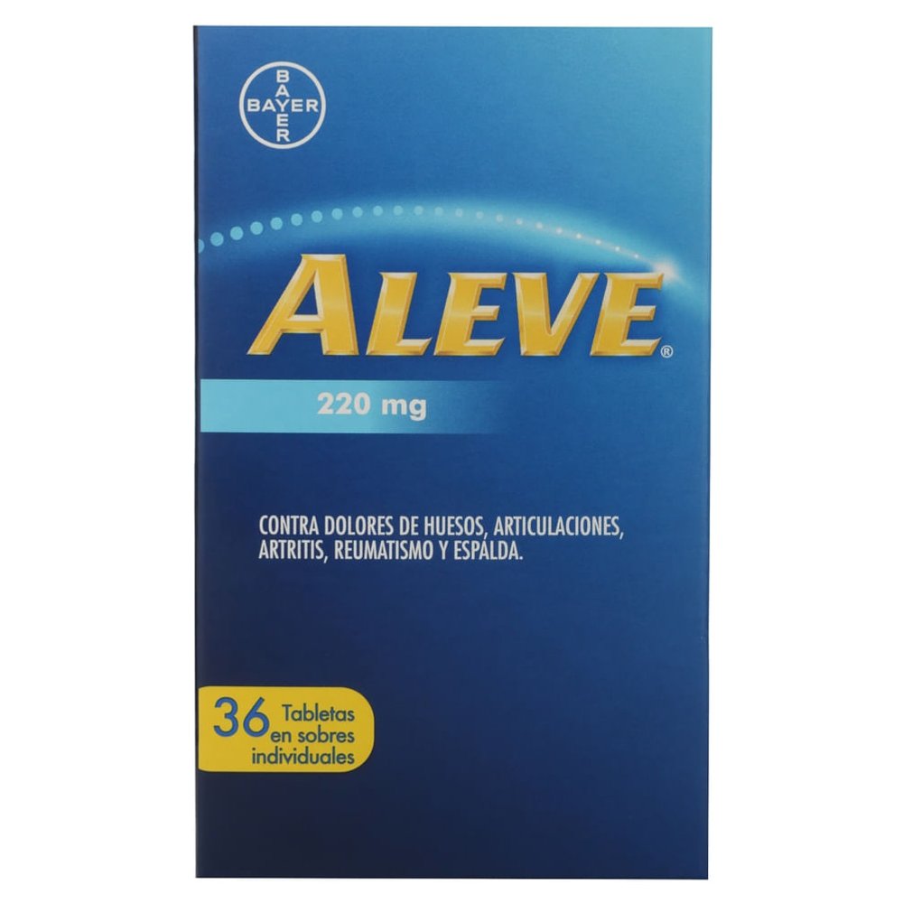 ALEVE EXTRA FUERTE TAB 220MG