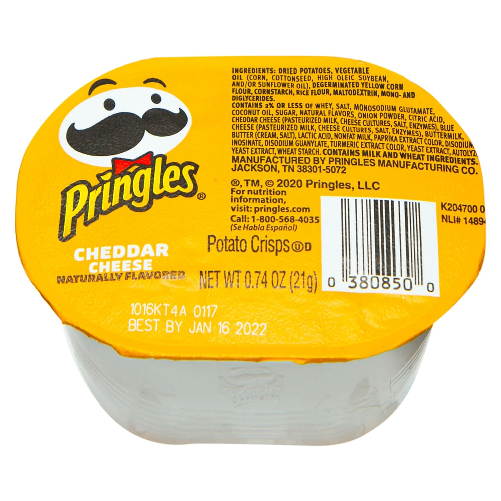 PRINGLES QUESO 21g
