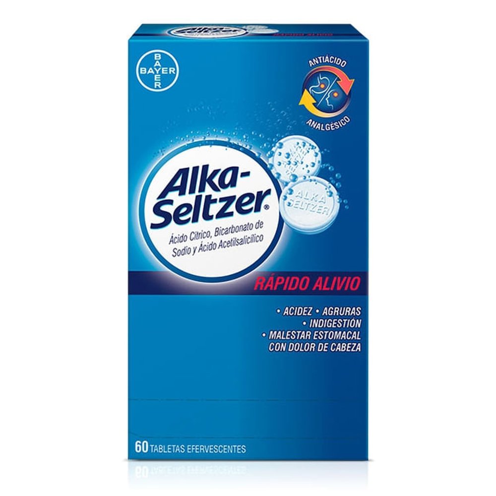 ALKA -SELTZER AZUL TABLETA