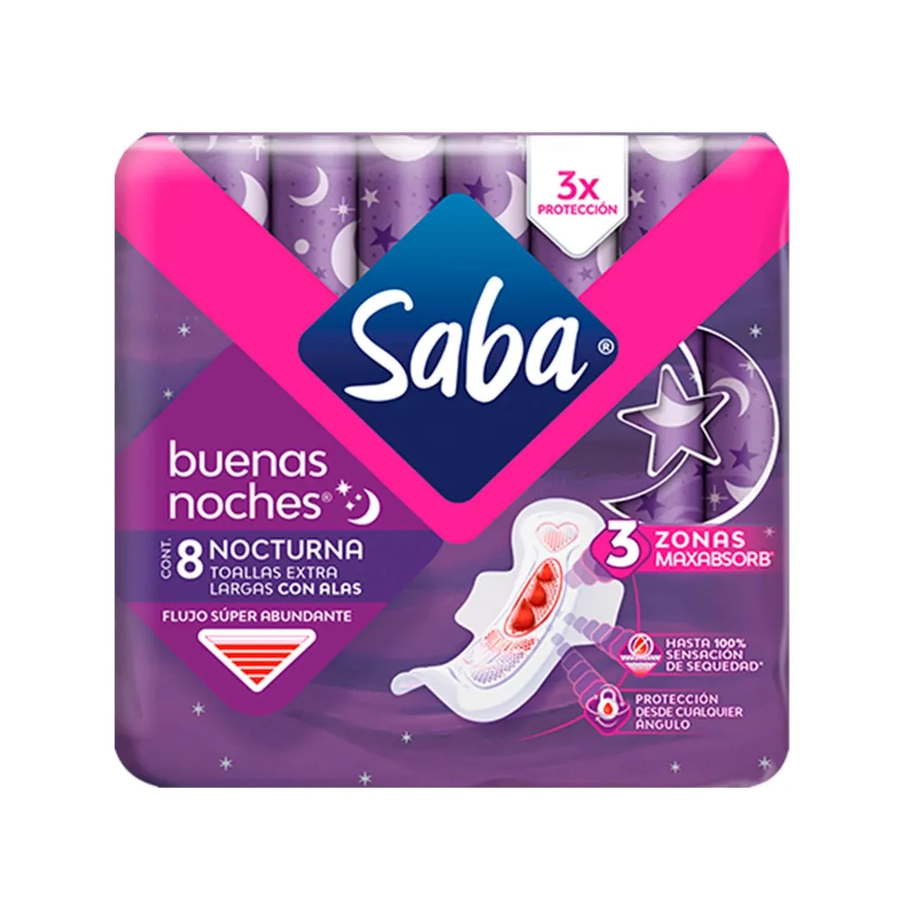 SABA BUENAS NOCHES 8P
