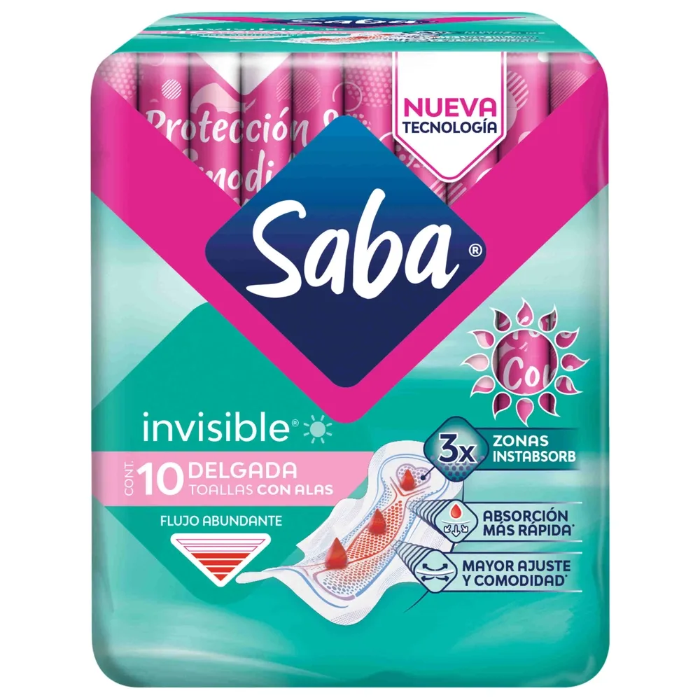SABA INVISIBLE DELGADA C/A