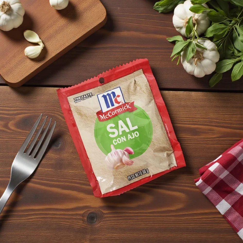 MCCORMICK SAL CON AJO 60g