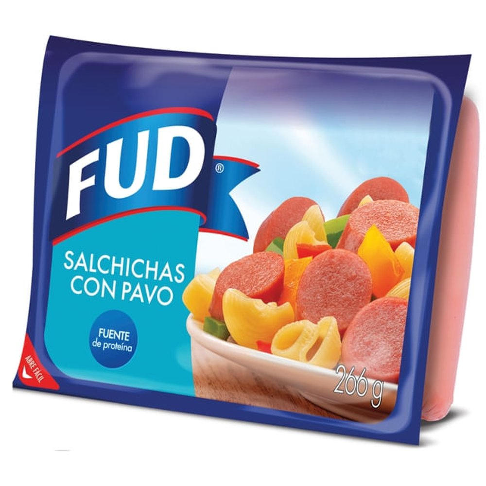 SALCHICHA PAVO FUD 266g