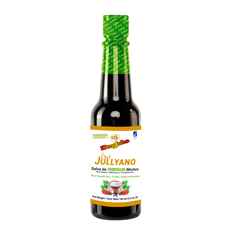 SALSA DE VEGETALES MX CHEF JULLYANO DJ 165ML