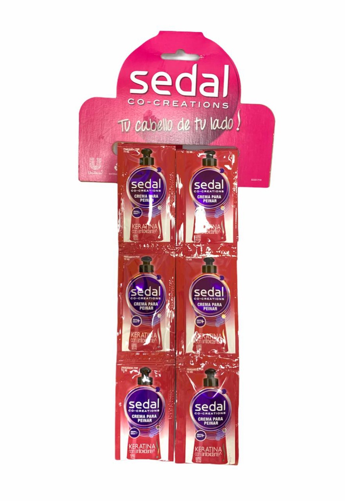 CREMA PARA PEINAR KERATINA SEDAL 9ML